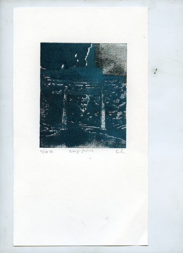 Meiji Art Print (Variable Edition Monoprint) — Katherine